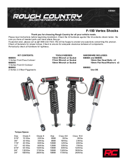 Installation Manual